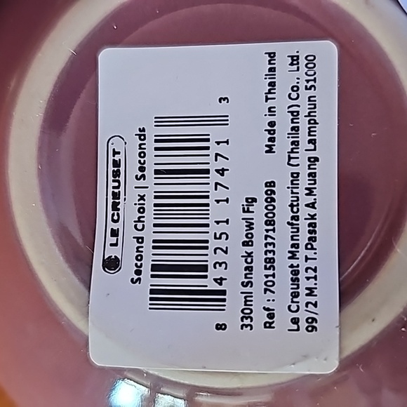 NWT Set of 4 Le Creuset SPRING Ultra Violet Ribbed Bowls – Rare & Beautiful! - Picture 5 of 5